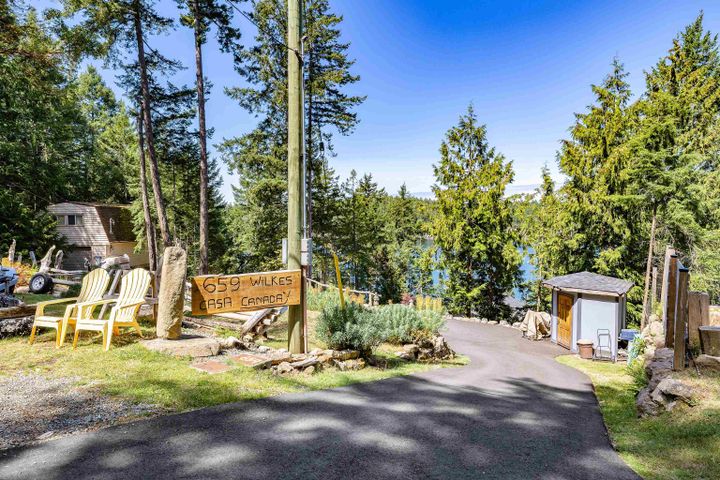 Photo 2 at 659 Wilks Road, Mayne Island, Islands-Van. & Gulf Photo 2 at 659 Wilks Road, Mayne Island, Islands-Van. & Gulf