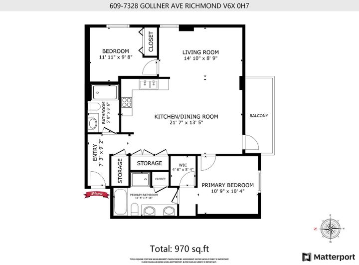 Photo 9 at 609 - 7328 Gollner Avenue, Brighouse, Richmond