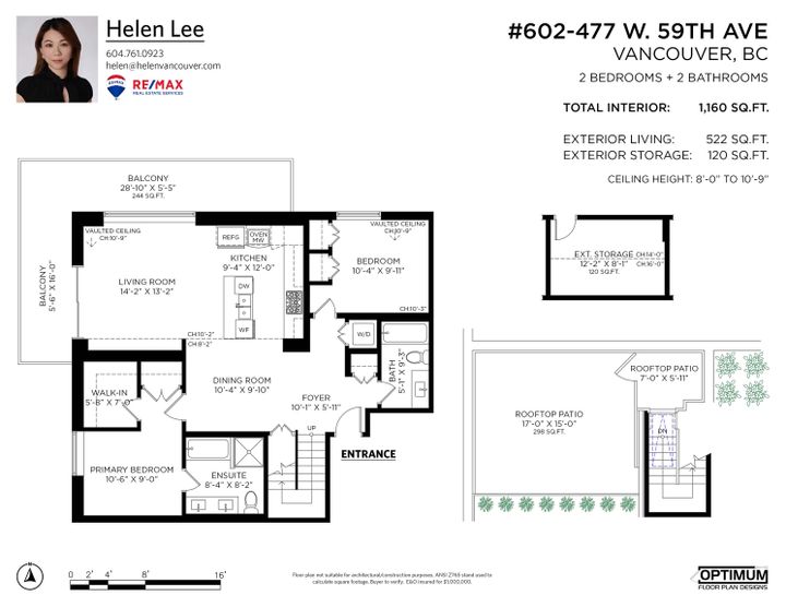 Photo 2 at 602 - 477 W 59th Avenue, South Cambie, Vancouver West