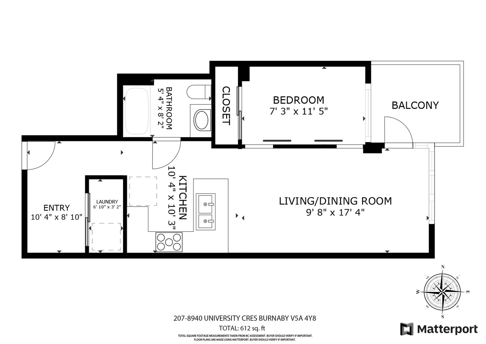 207 - 8940 University Crescent1