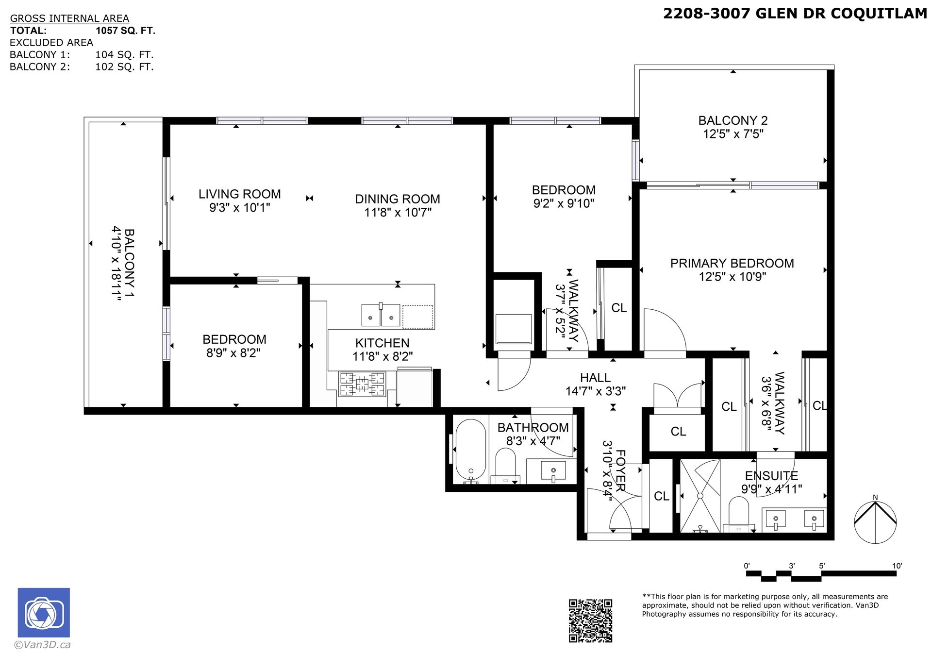 Photo 28 at 2208 - 3007 Glen Drive, North Coquitlam, Coquitlam Photo 28 at 2208 - 3007 Glen Drive, North Coquitlam, Coquitlam